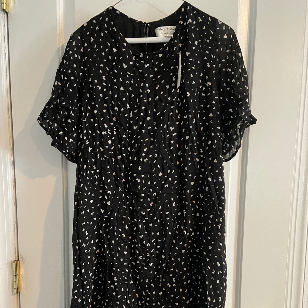 Cloth & Stone Anthropologie print size M dress